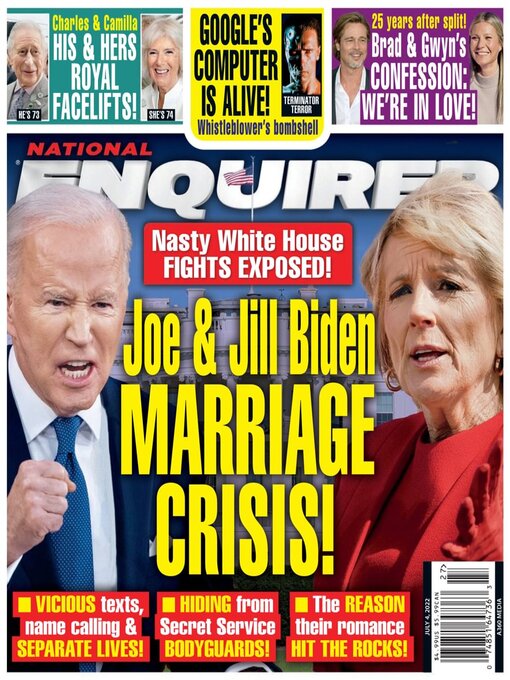 Cover image for National Enquirer: Jul 04 2022